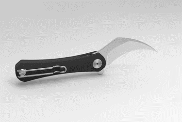 Shieldon EDC knife, DC01A Scythe, 154CM blade, G10 & Micarta handle, nested  liner lock, DC Blades (USA) design - Shieldon